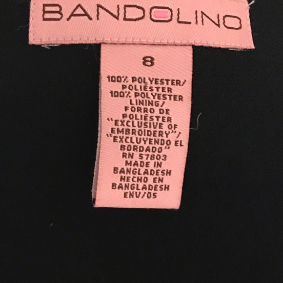 Black-lined Skirt with 6 embroidered panels. - Picture 6 of 6